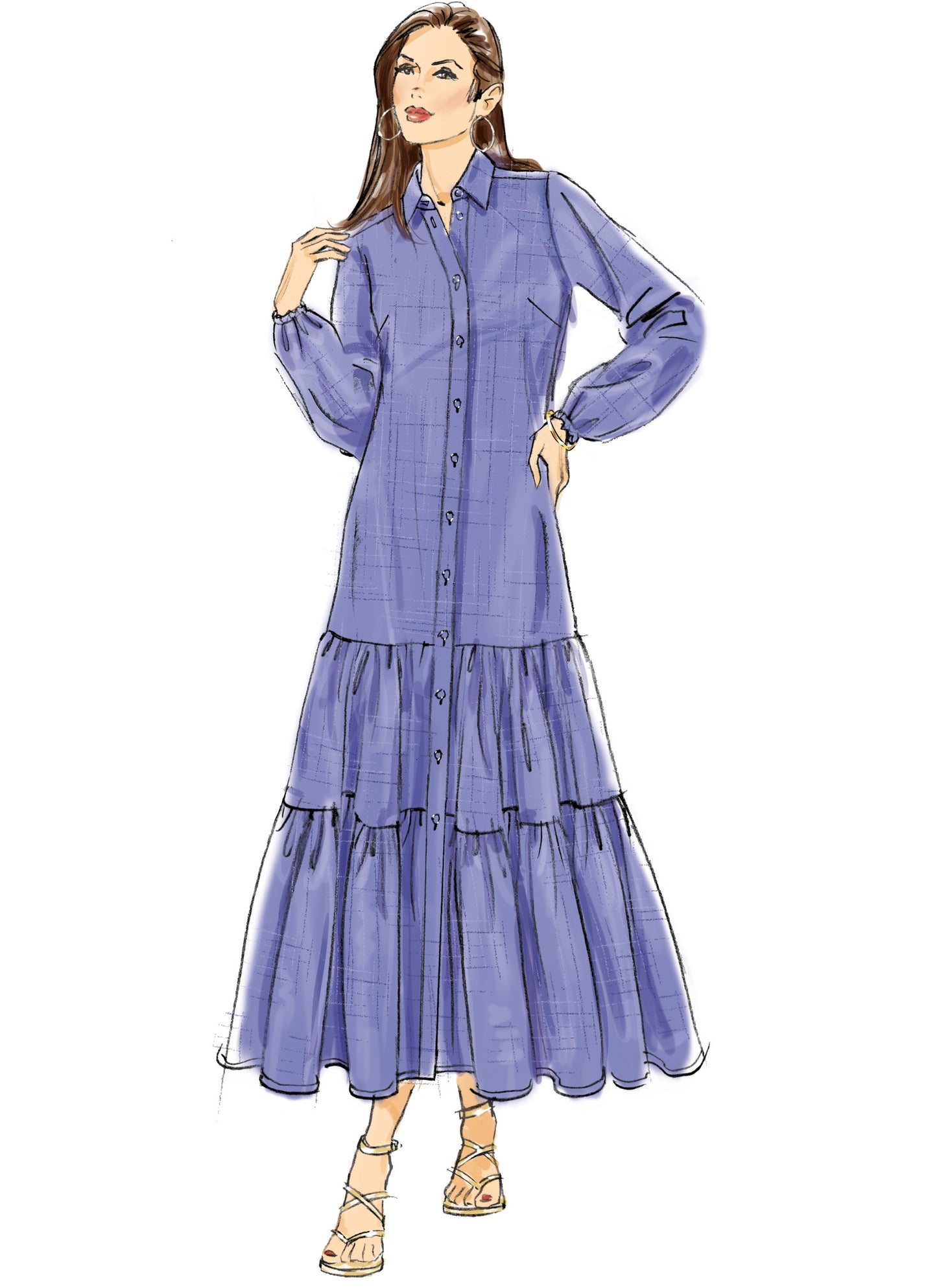 Butterick Pattern B6977 Misses' Dress