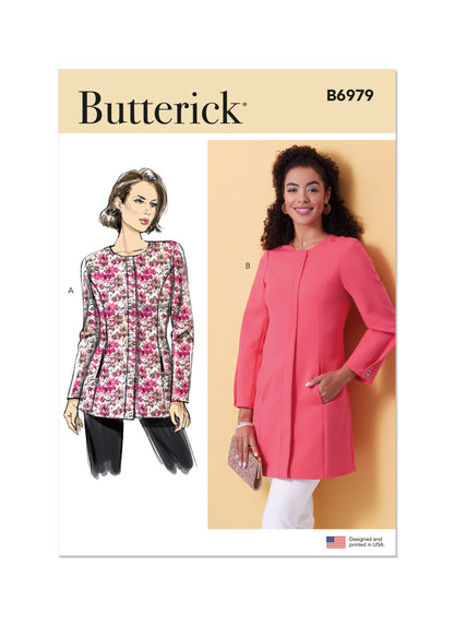 Butterick Pattern B6979 Misses' Jacket