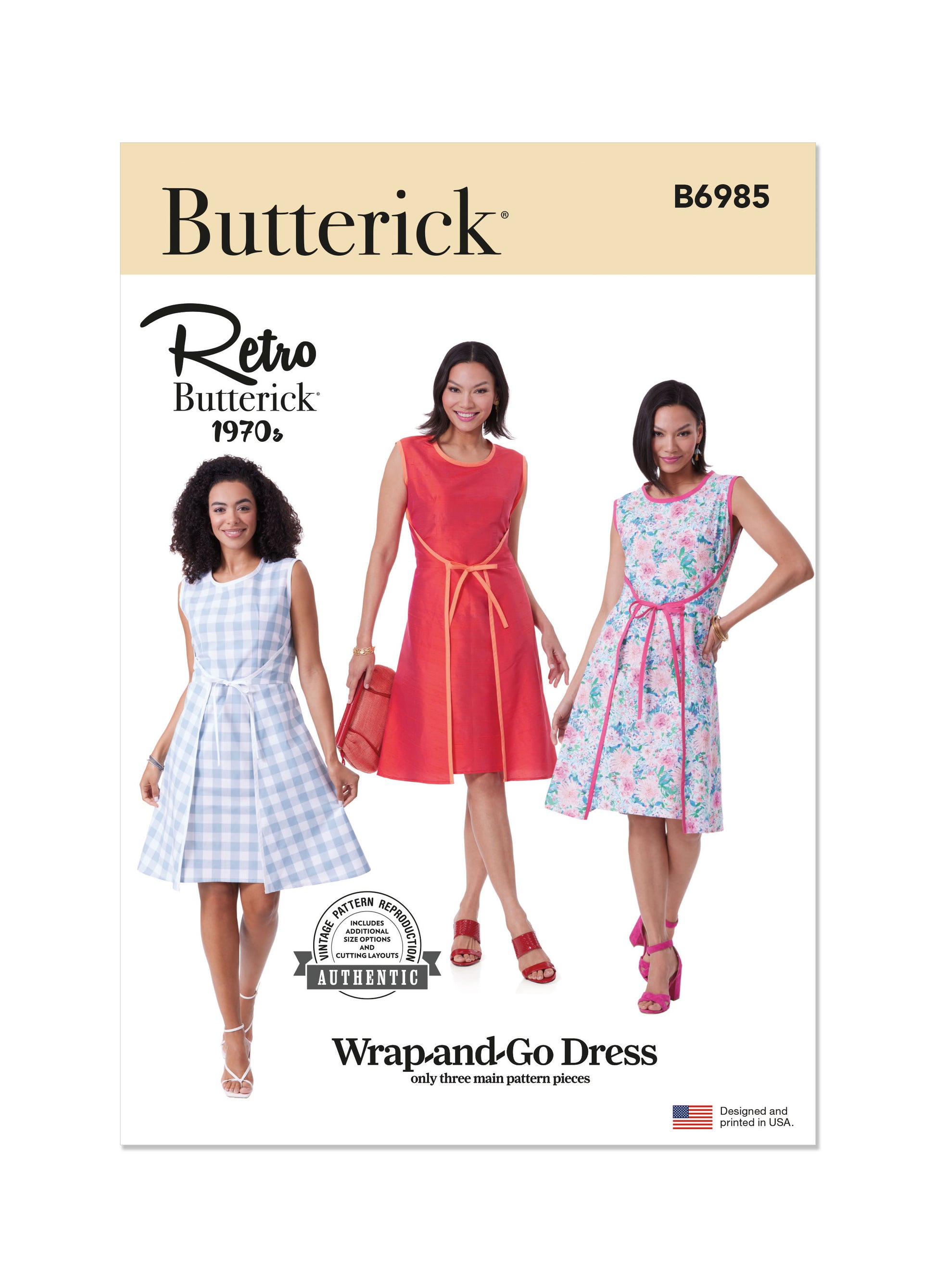 Butterick Pattern B6985 Misses' Dress