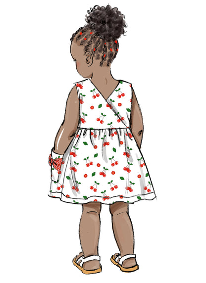 Butterick Pattern B6987 Toddler Dress