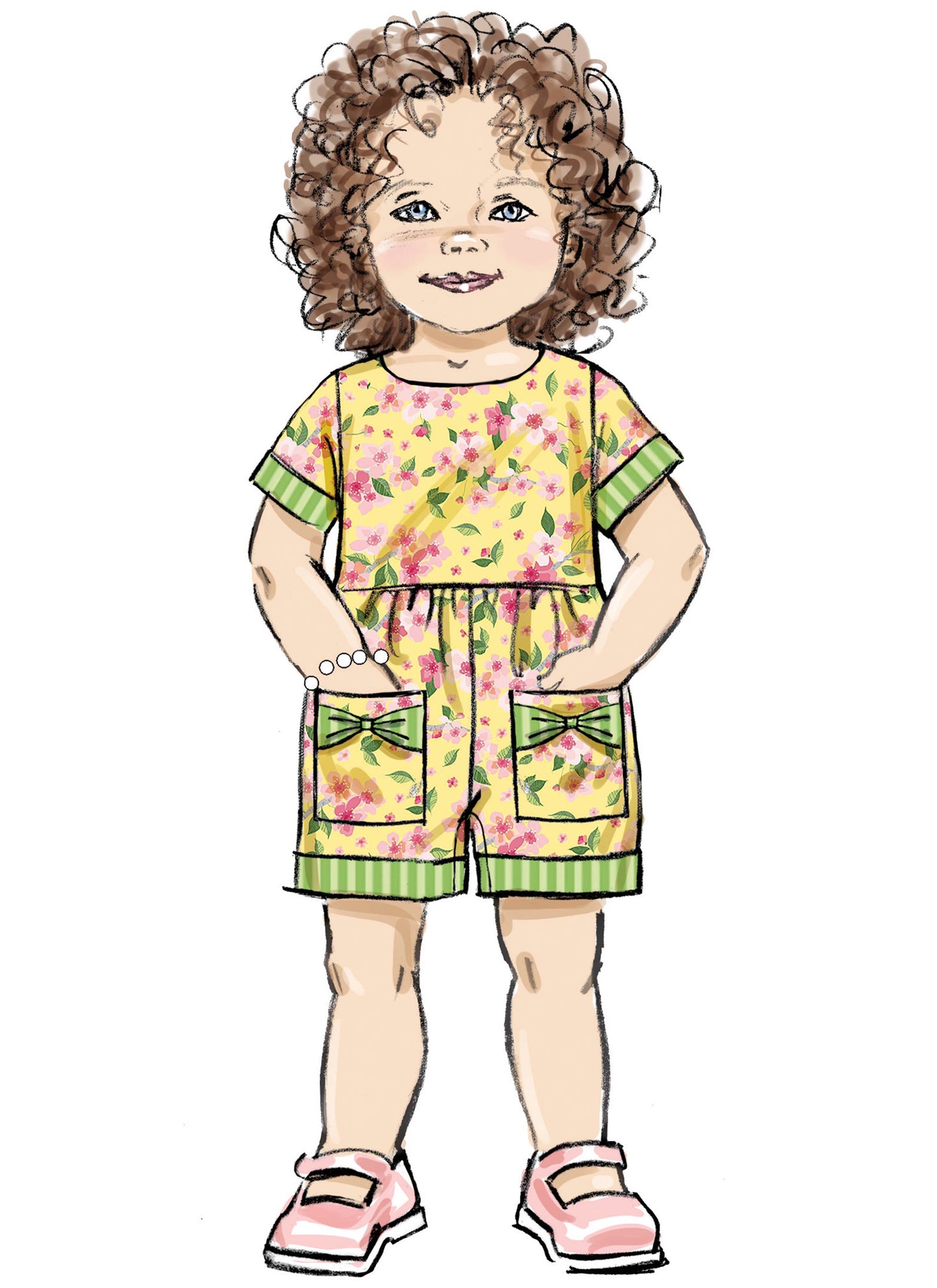 Butterick Pattern B6987 Toddler Dress