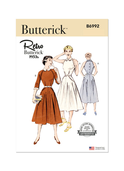 Butterick Pattern B6992 Misses' Dress