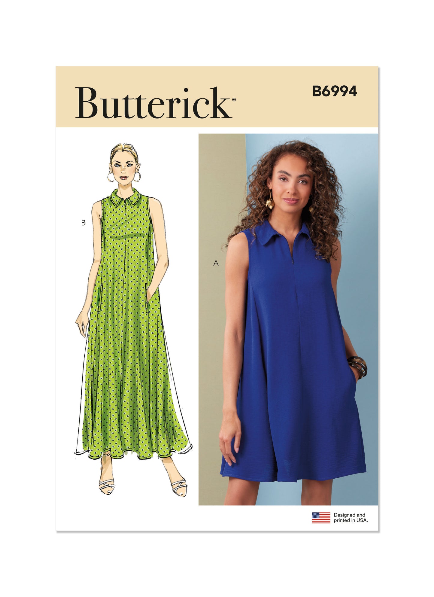 Butterick Pattern B6994 Misses' Dress