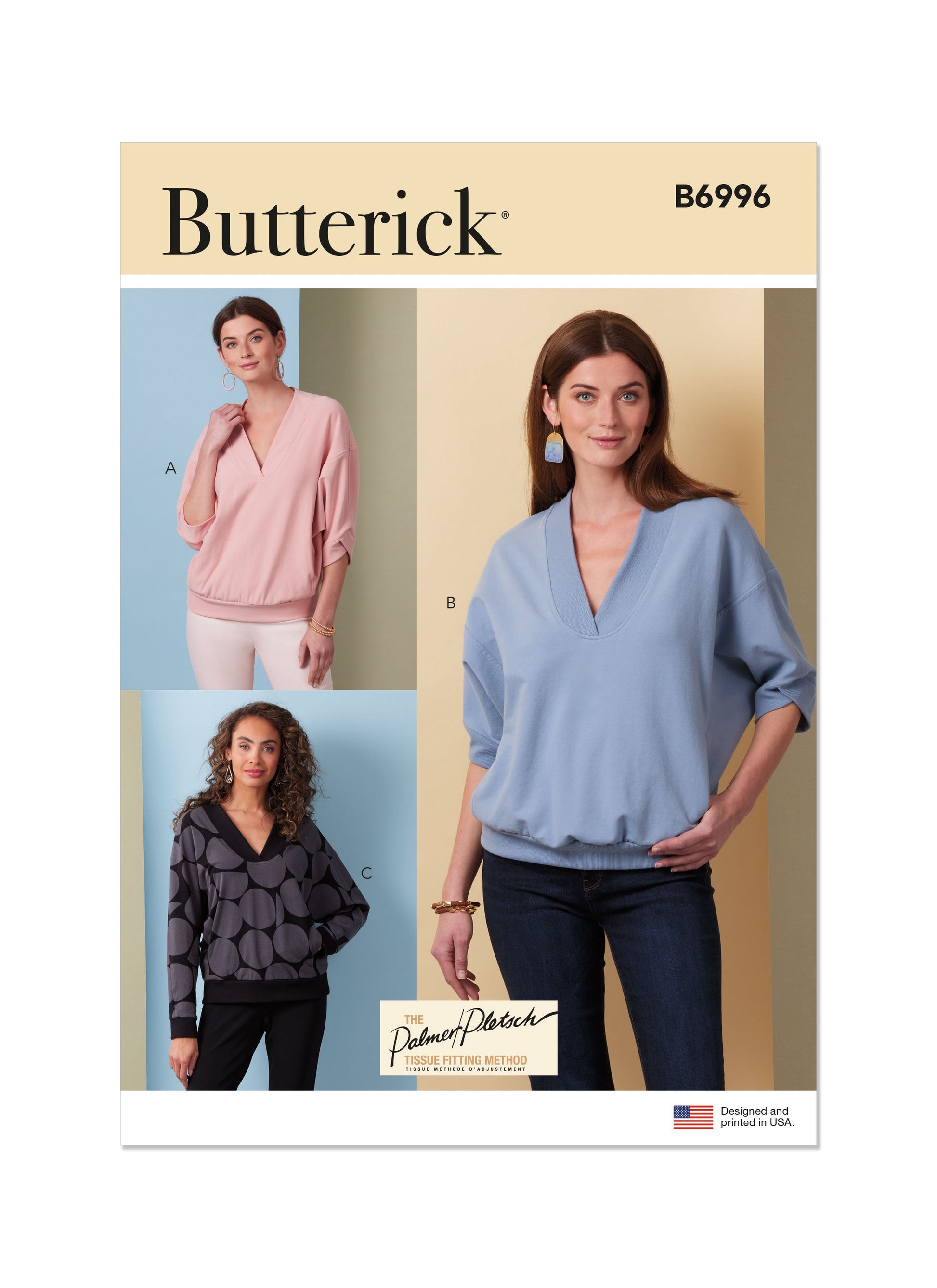 Butterick Pattern B6996 Misses' Top Vest