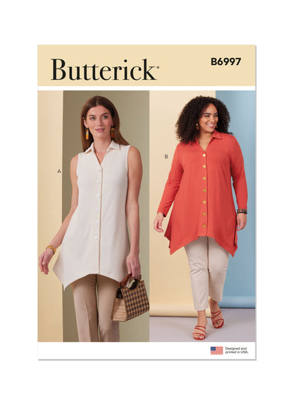 Butterick Pattern B6997 Misses' and Women's Knit Tops