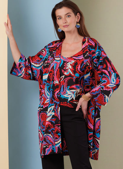 Butterick Pattern B7001 Misses' Jacket, Camisole and Pants