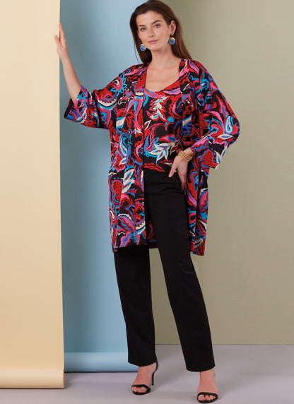 Butterick Pattern B7001 Misses' Jacket, Camisole and Pants