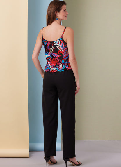 Butterick Pattern B7001 Misses' Jacket, Camisole and Pants