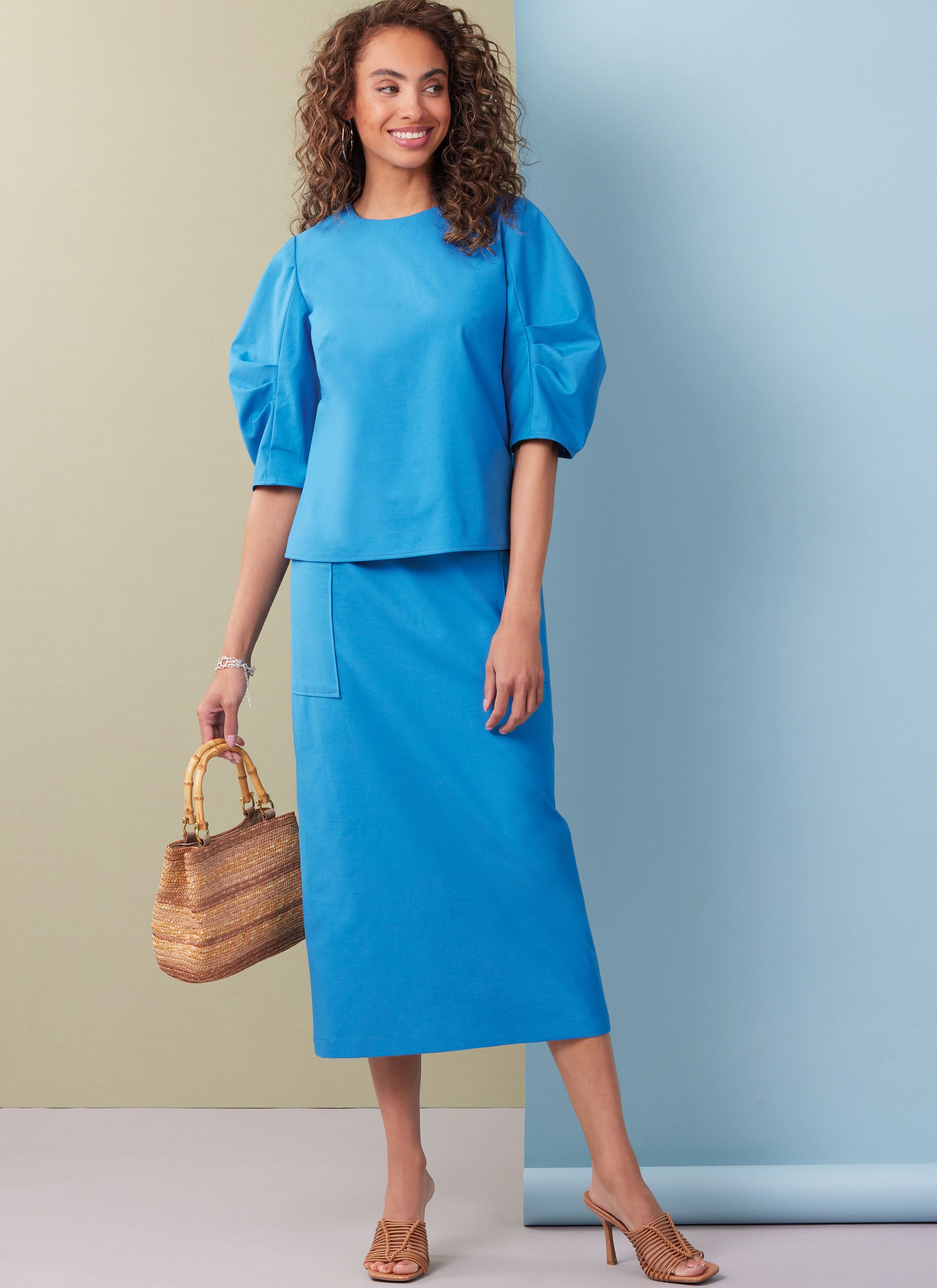 Butterick Sewing Pattern Misses' and Women's Top, Skirt and Pants