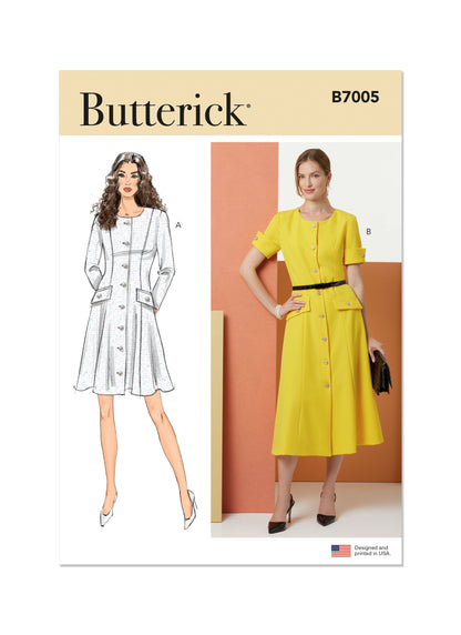 Butterick Pattern B7005 Misses' Dress