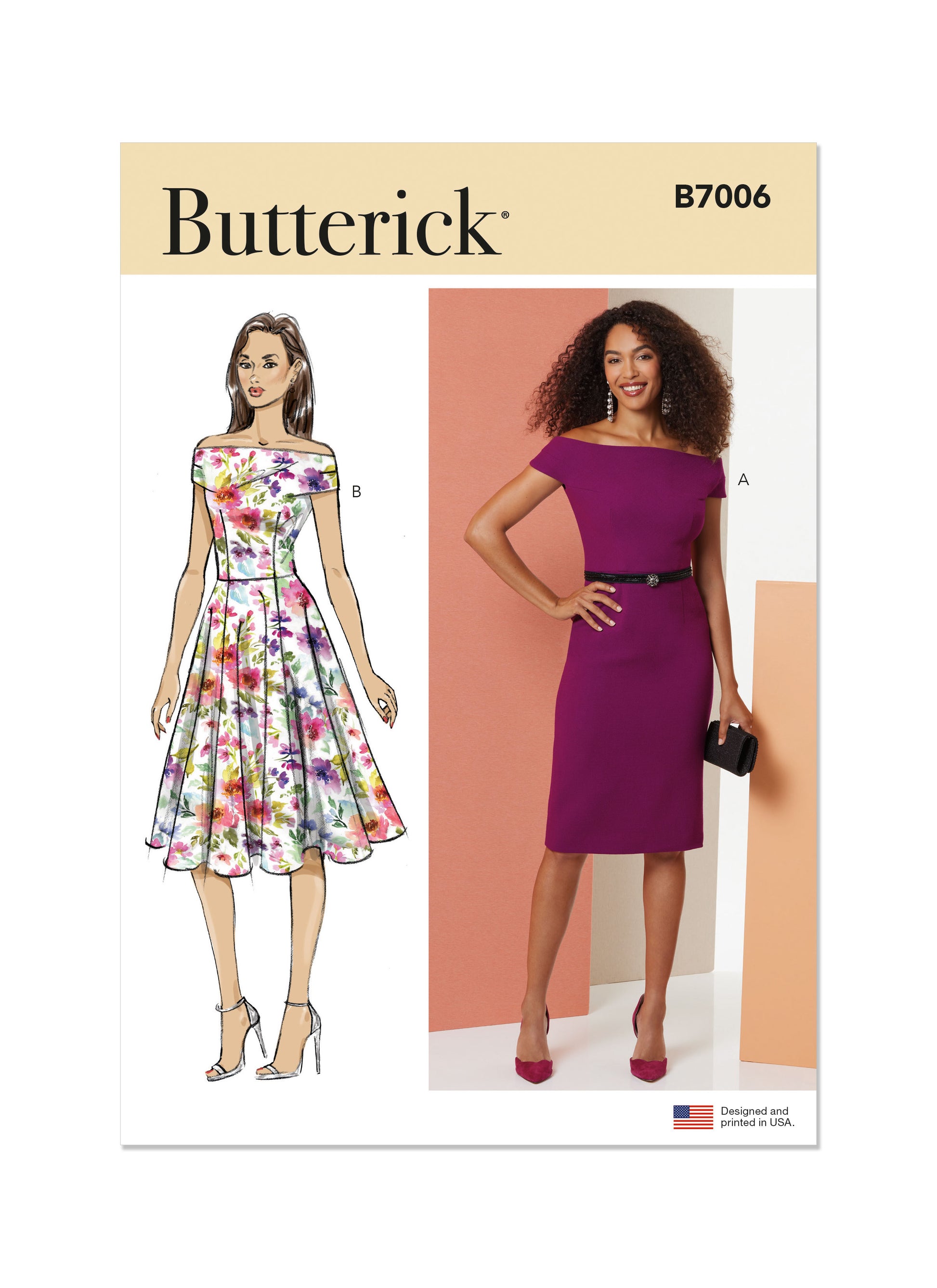 Butterick Pattern B7006 Misses' Dress
