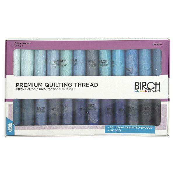 Birch Quilting Cotton Thread, Ocean Waves- 150m