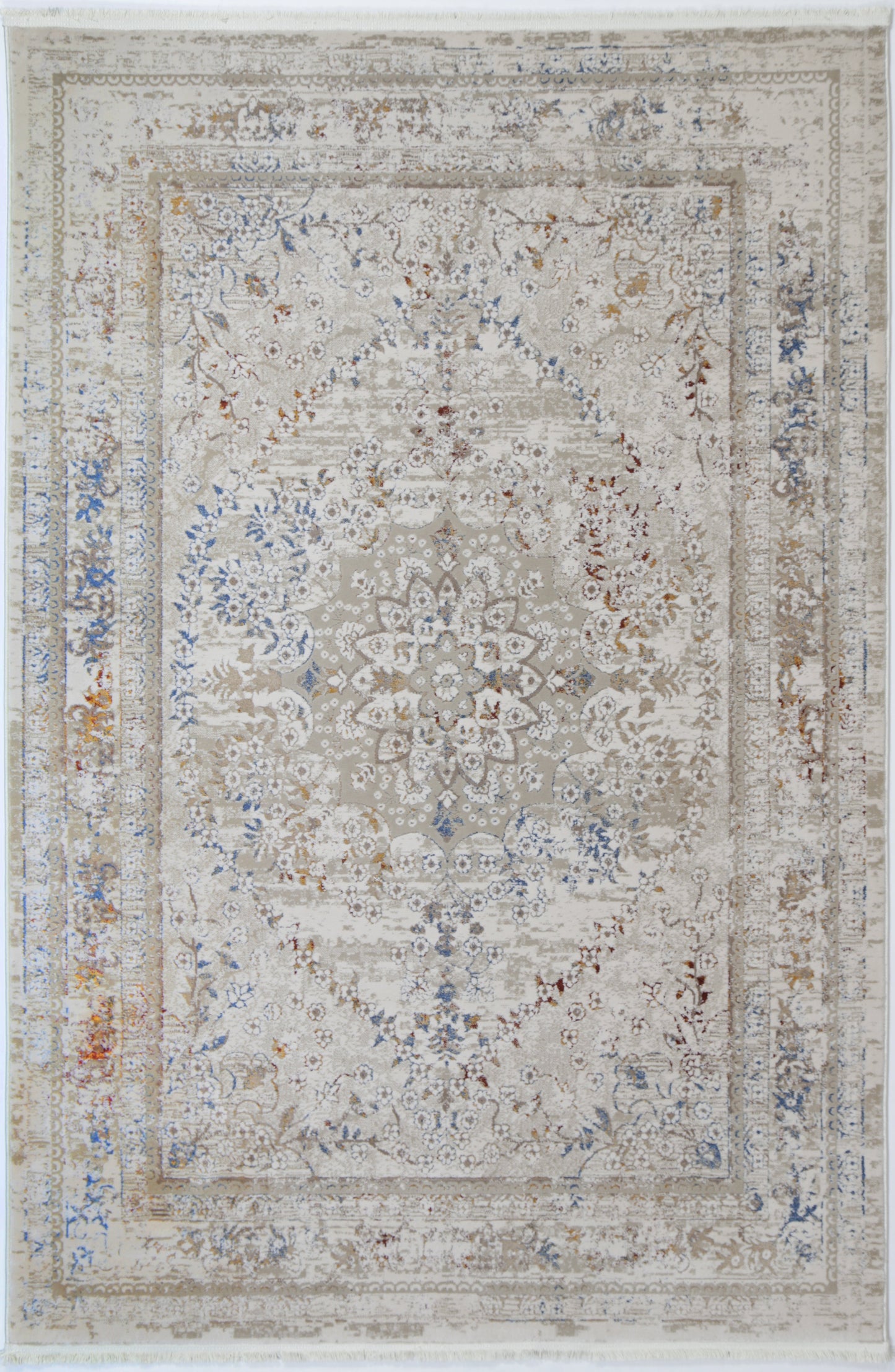Cordelia Herati Grey Rug