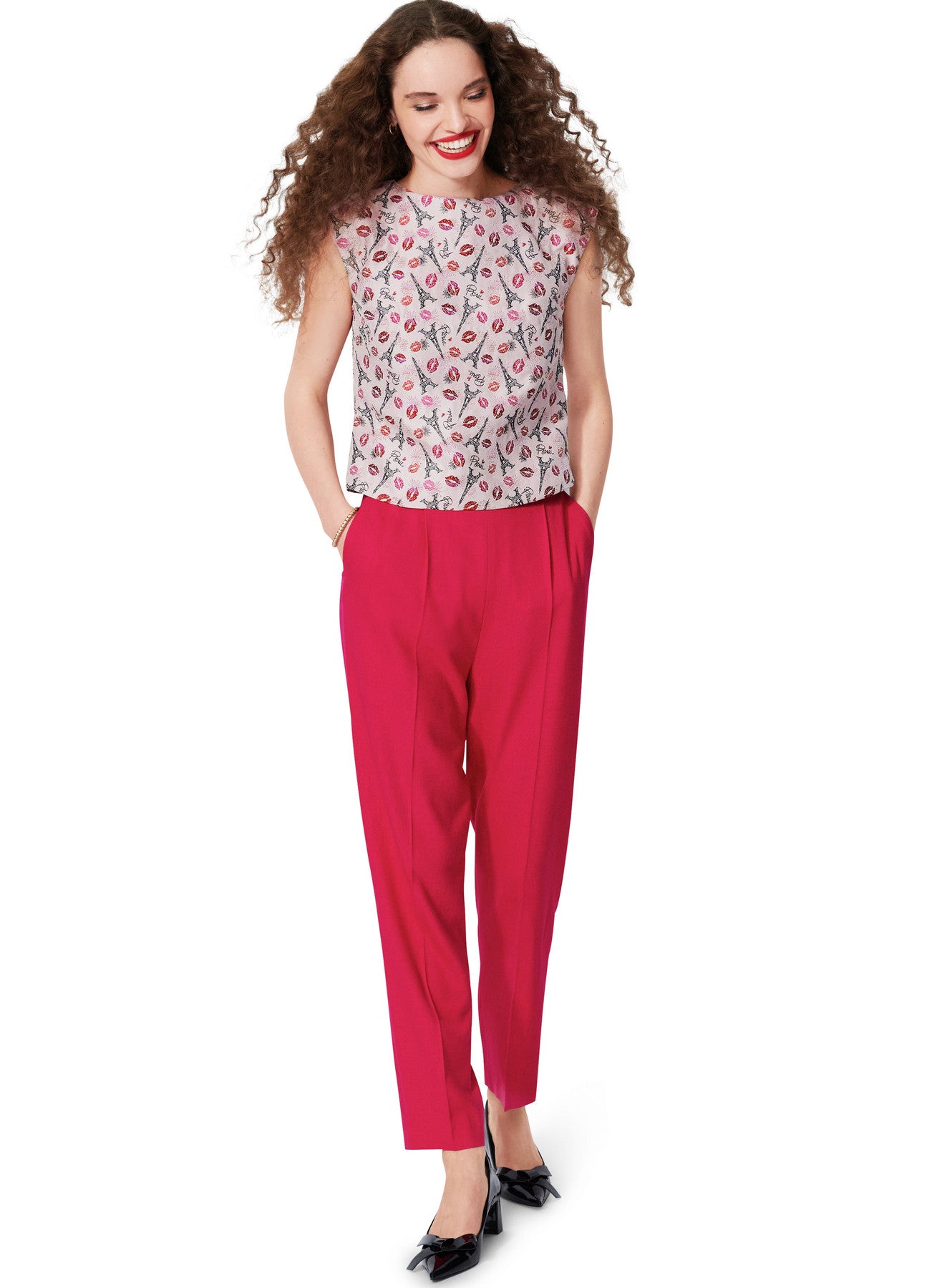 Burda Pattern 5727  Misses' Top