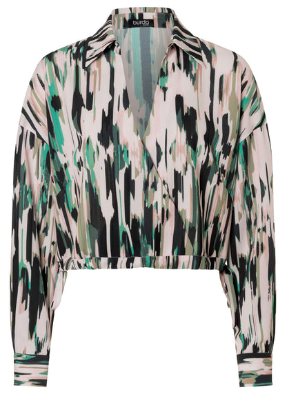 Burda Pattern 5745  Misses' Blouse