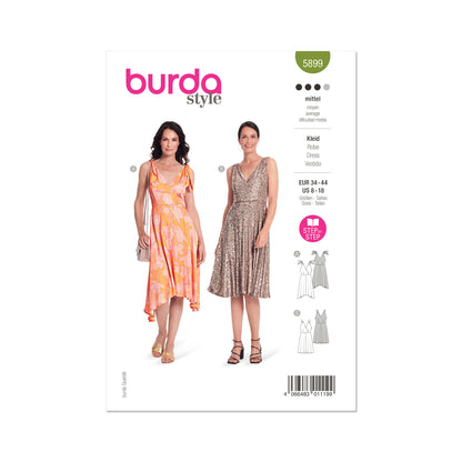 Burda Pattern 5899 Misses' Dress