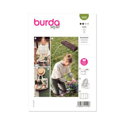 Burda Pattern 5909 Accessories