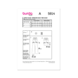 Burda Pattern 5914 Misses' Overall & Blouse