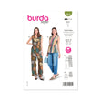 Burda Pattern 5914 Misses' Overall & Blouse
