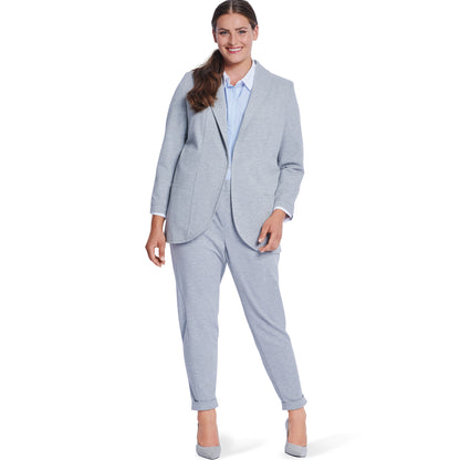 Burda Pattern 5935 Plus Size Special Occasion