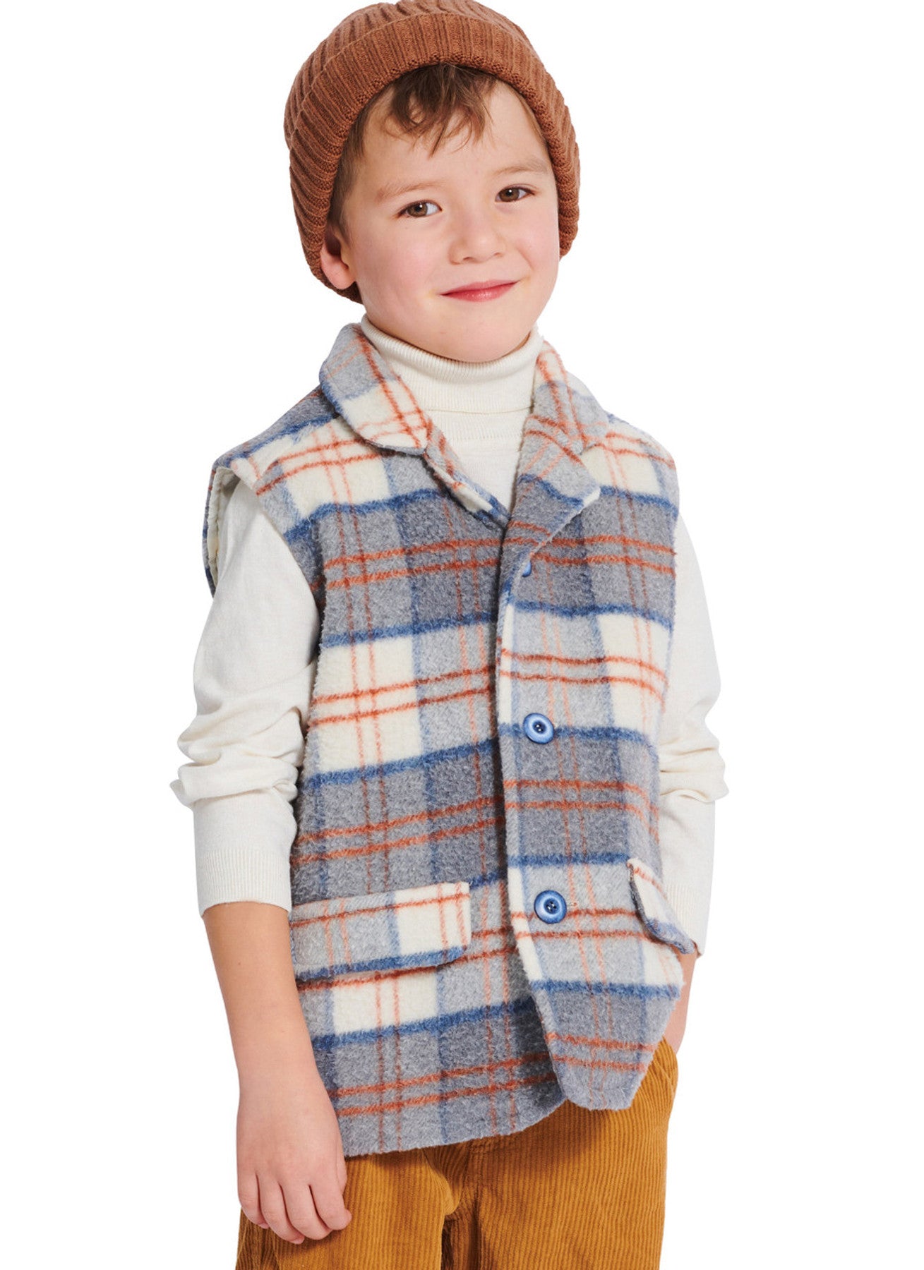 Burda Pattern 9234 Children's Jacket & Waistcoat/Vest 