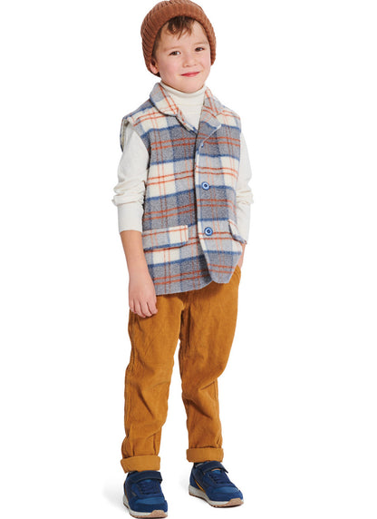 Burda Pattern 9234 Children's Jacket & Waistcoat/Vest 