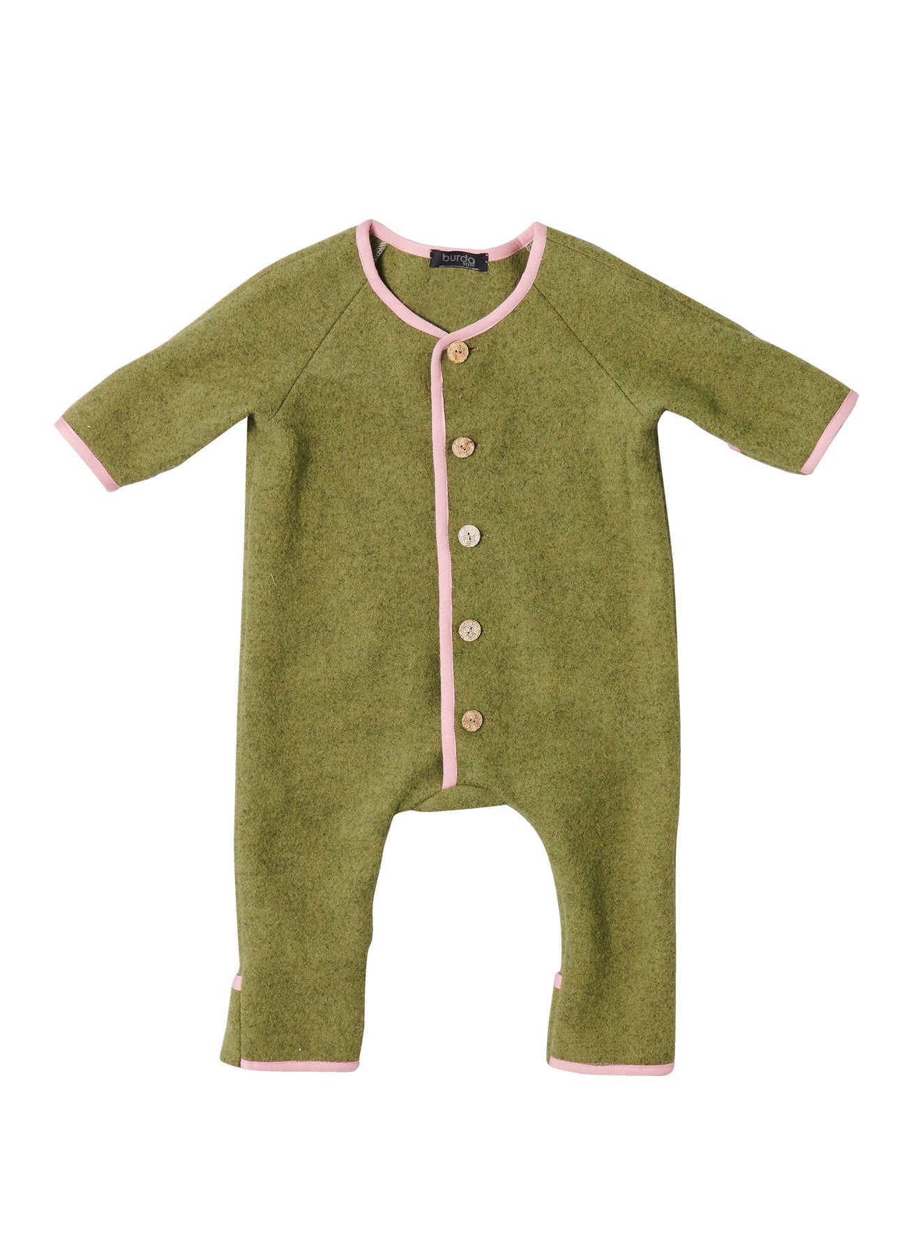 Burda Pattern 9235 Babies' Jumpsuit