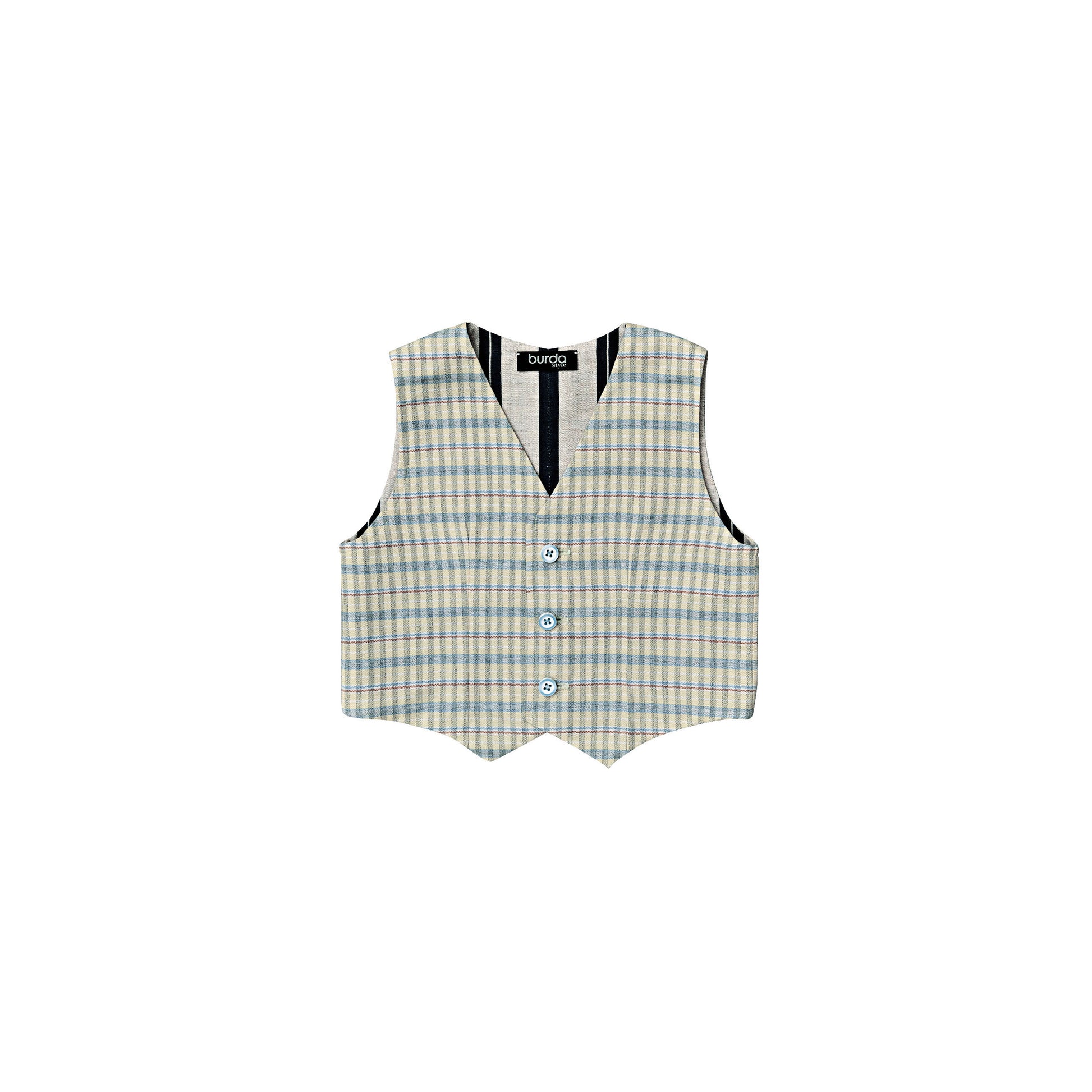 Burda Pattern 9248 Child Top/Vest