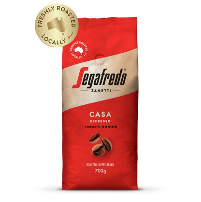 Segafredo Casa Espresso Locally Roasted Coffee Beans 700g