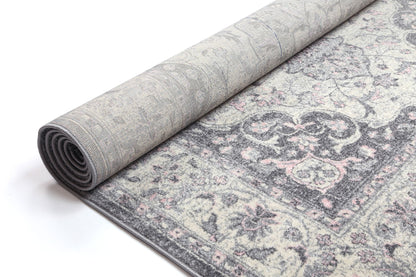 Exquisite Traditional Grey Rug