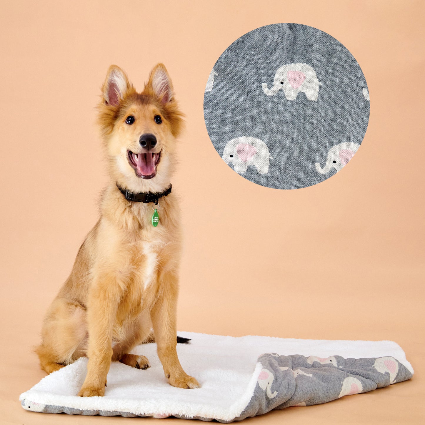 Barke & Howell Knitted Pet Bed- 70x90cm | Dog bed