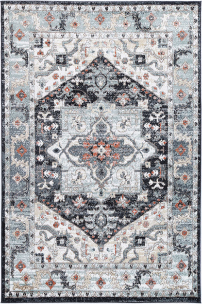 Estate Baltimore Traditional Charcoal Rug