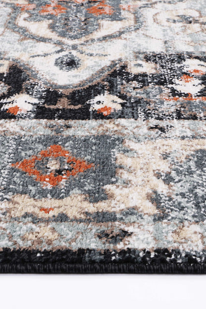 Estate Baltimore Traditional Charcoal Rug