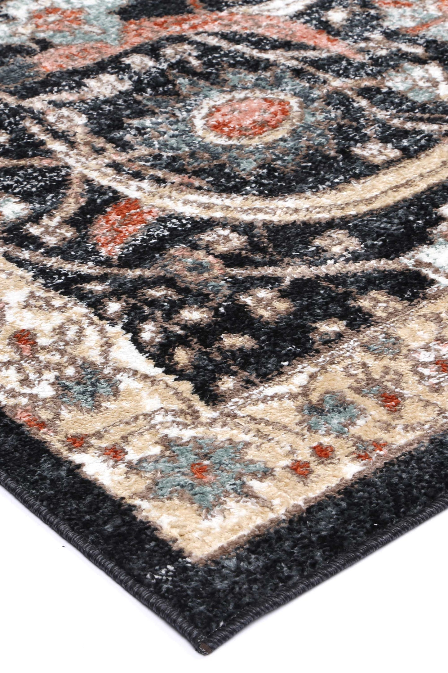 Estate Mylestone Traditional Charcoal Rug