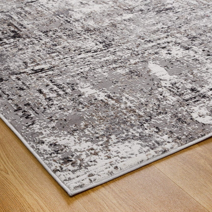 Expressions Grey Modern Rug