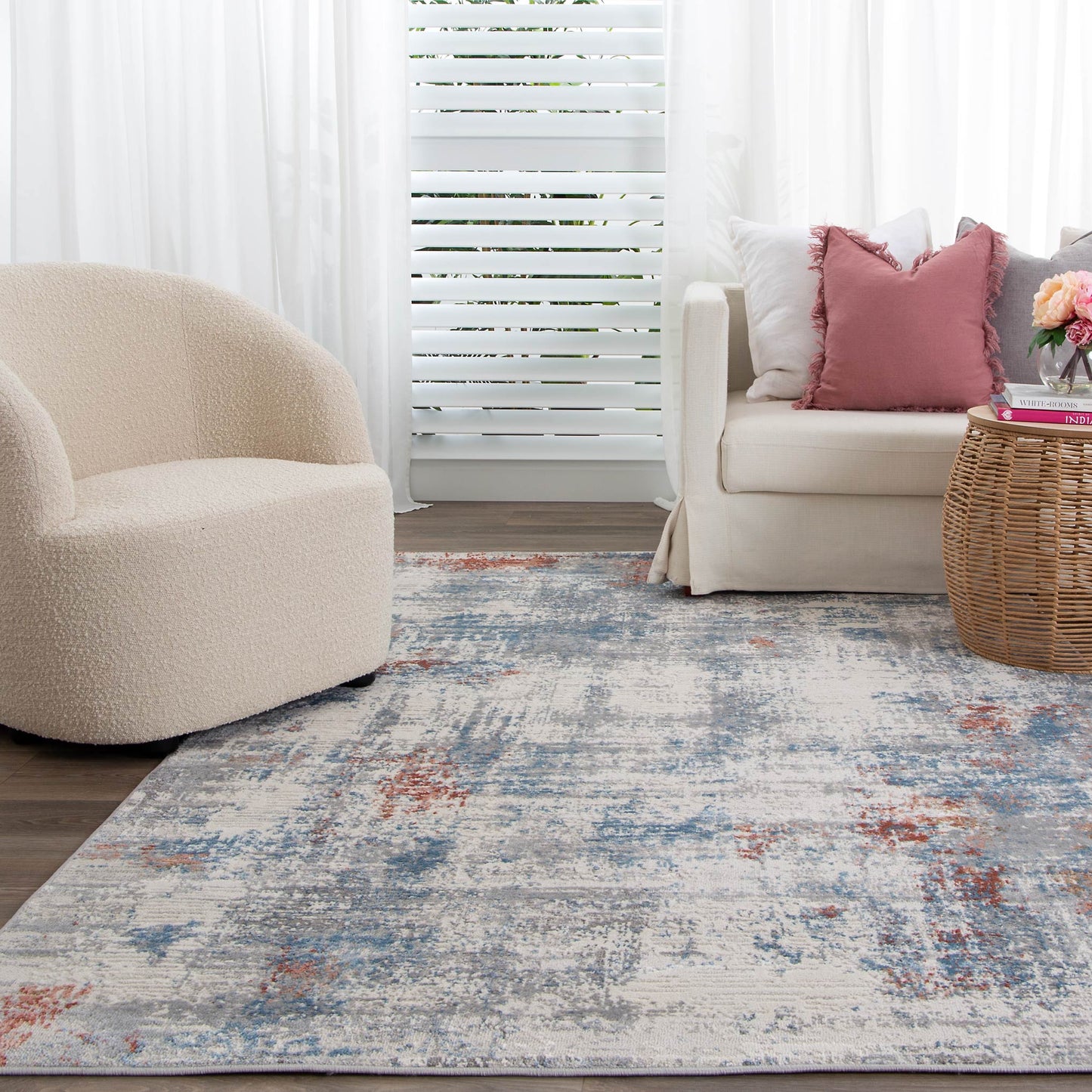 Artistry Egon Abstract Multi Coloured Rug