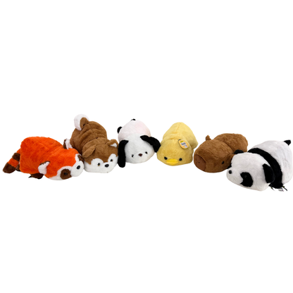 Formr Junior Flippable Plush Pals, Fox/Panda- 30cm