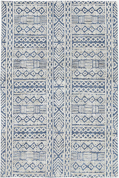 Ambarsar Glenroy Navy Tribal Rug