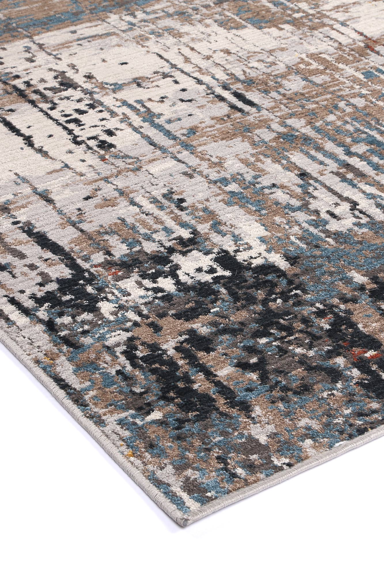 Havana Alquizar Abstract Beige & Grey Rug