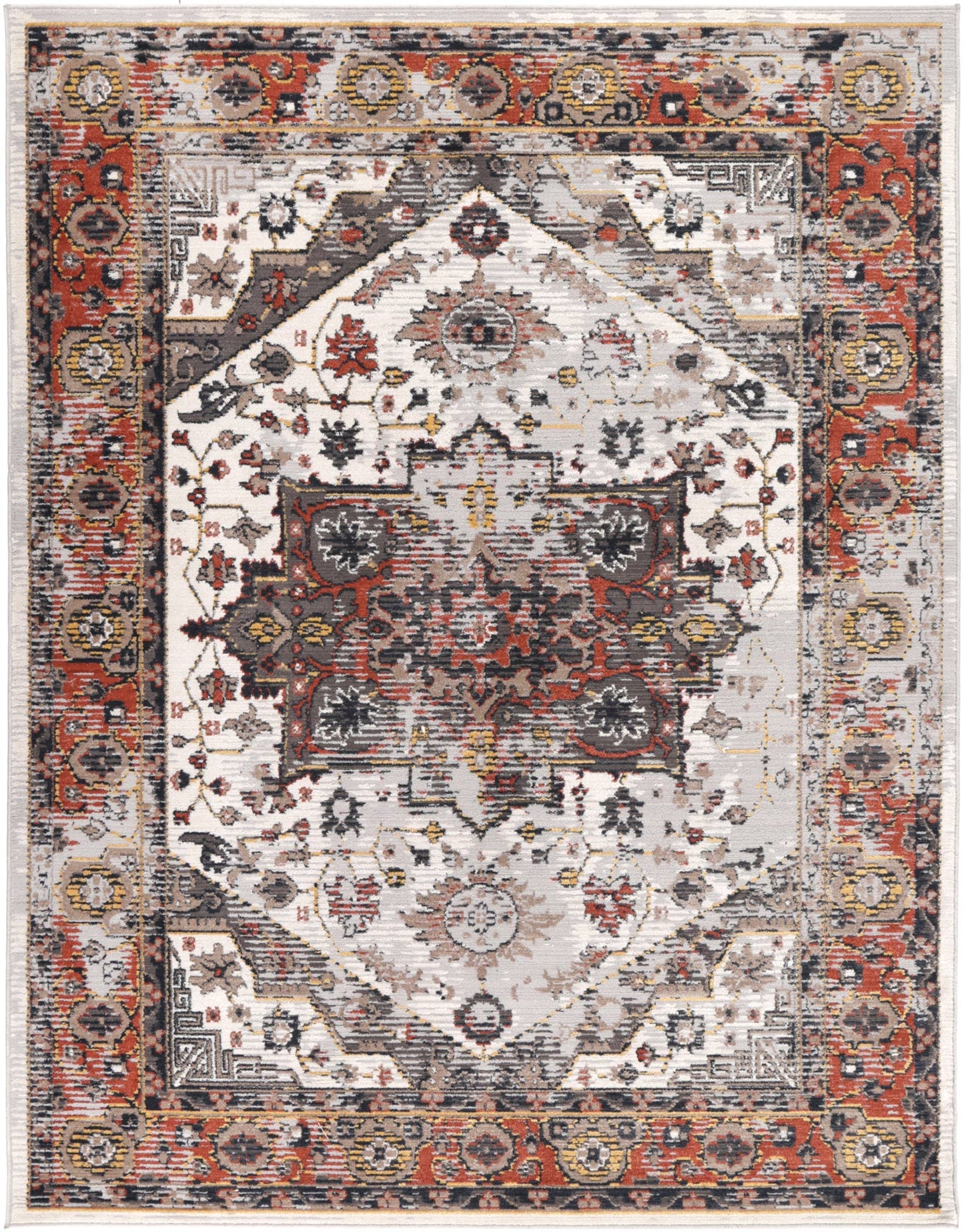 Havana Nazareno Transitional Grey & Beige Rug