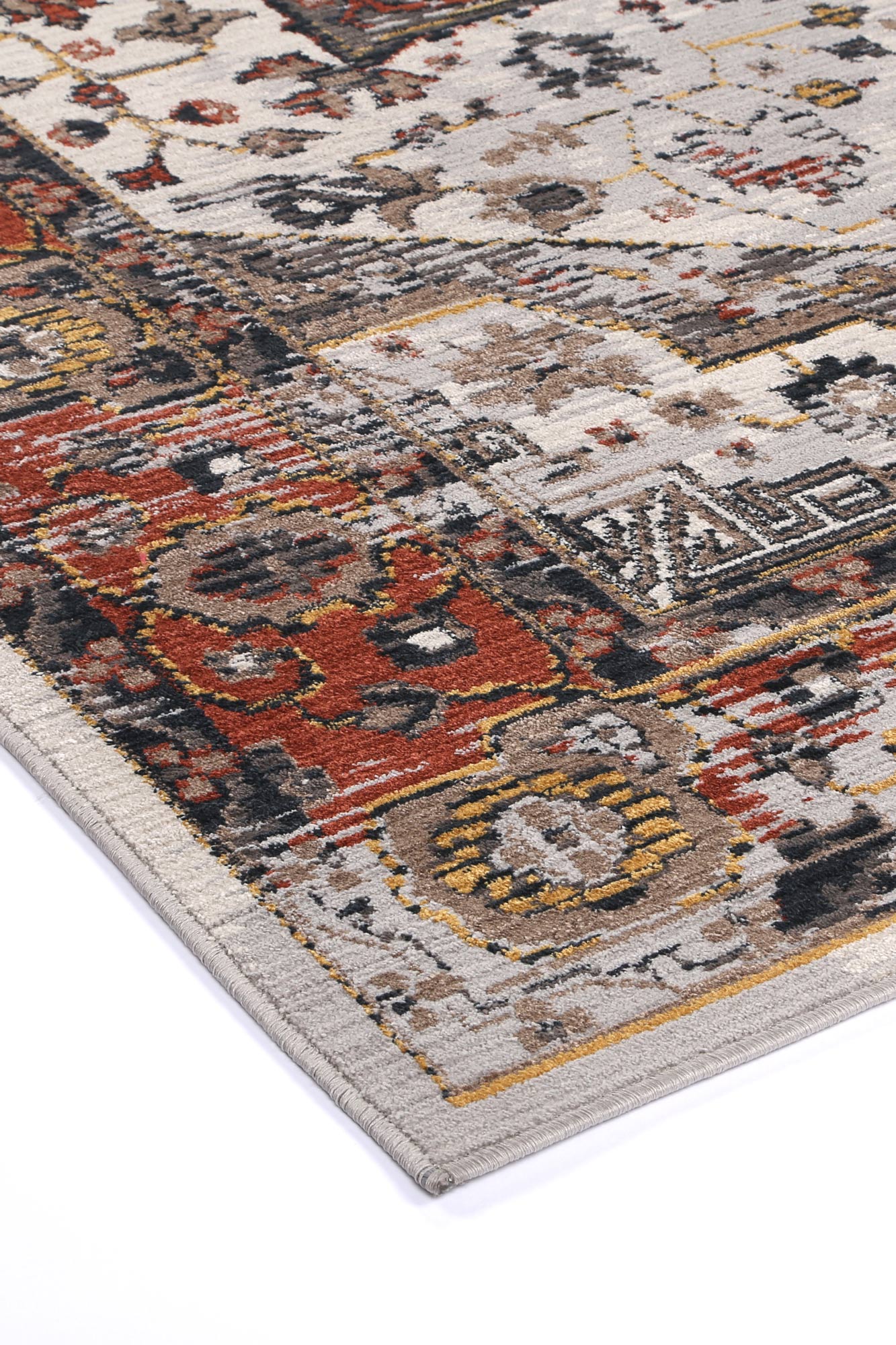 Havana Nazareno Transitional Grey & Beige Rug