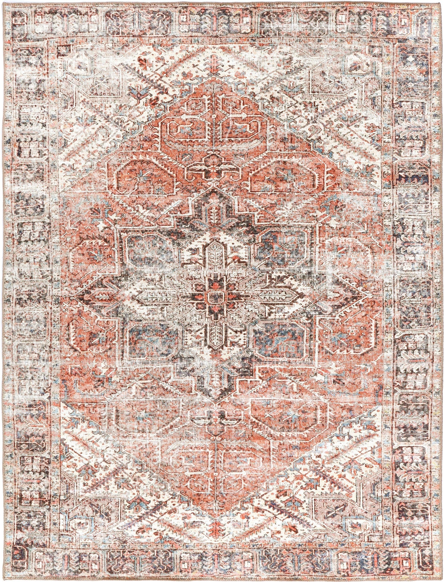 Home Culture Jezebel Machine Washable Rug