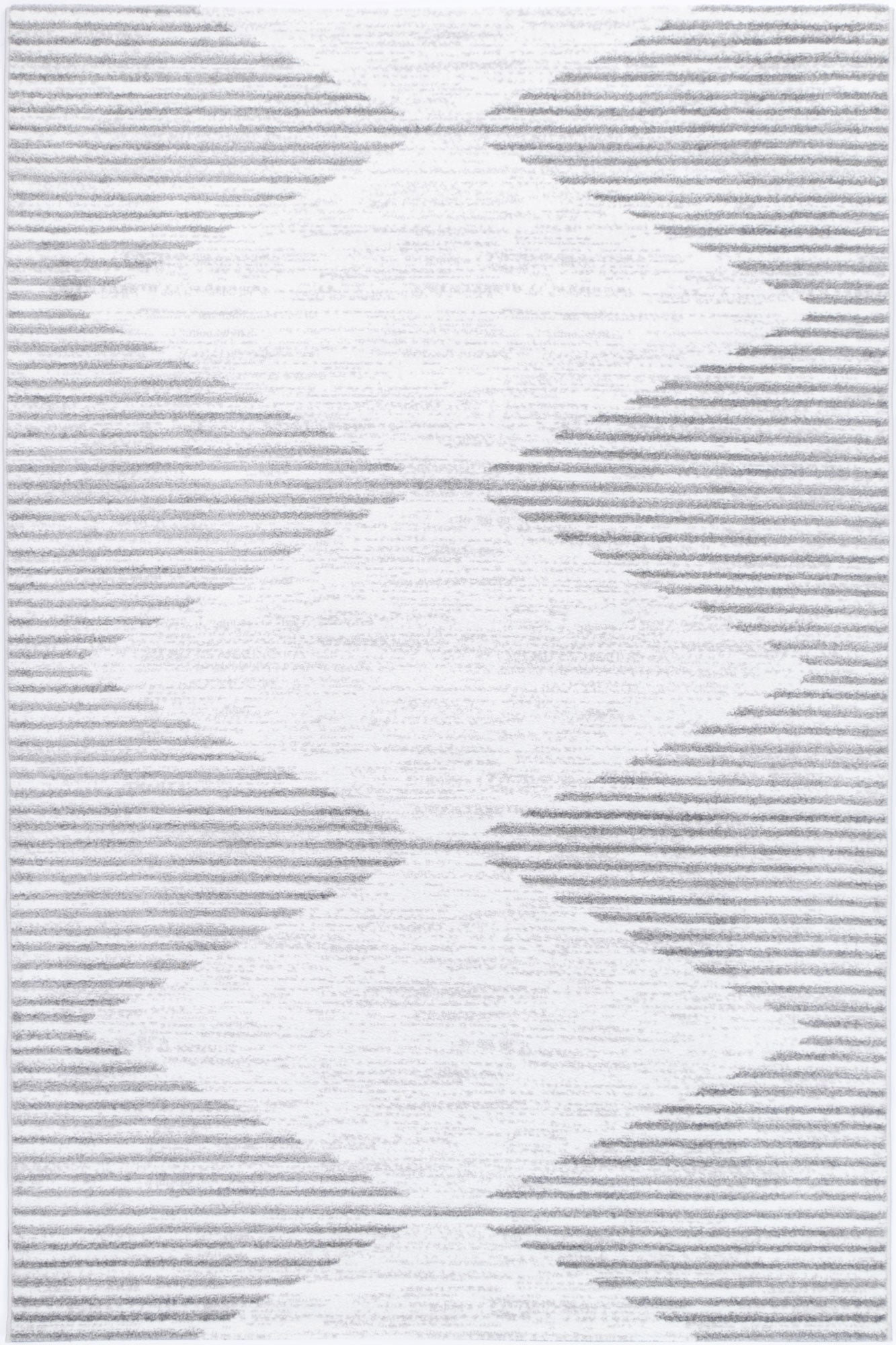 Kimberley Diamond Silver Contemporary Rug