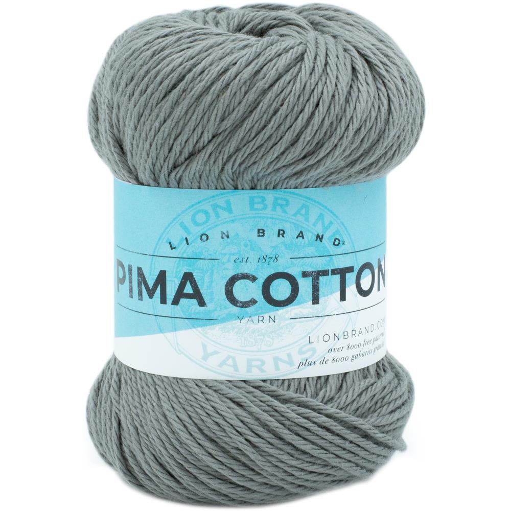 Lion Brand Pima Cotton Crochet & Knitting Yarn, 85g Cotton Yarn