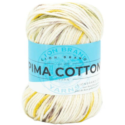 Lion Brand Pima Cotton Crochet & Knitting Yarn, 85g Cotton Yarn