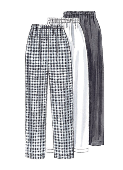 McCall's Pattern M2233 Misses' and Men's Jacket, Shirt, Apron, Pull-On Pants, Neckerchief and Hat
