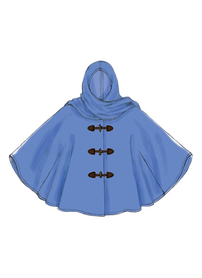 McCall's Pattern M7202 Misses' Ponchos