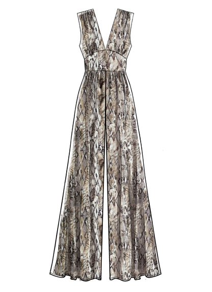 McCall's Pattern M8009 Misses' Romper and Jumpsuits
