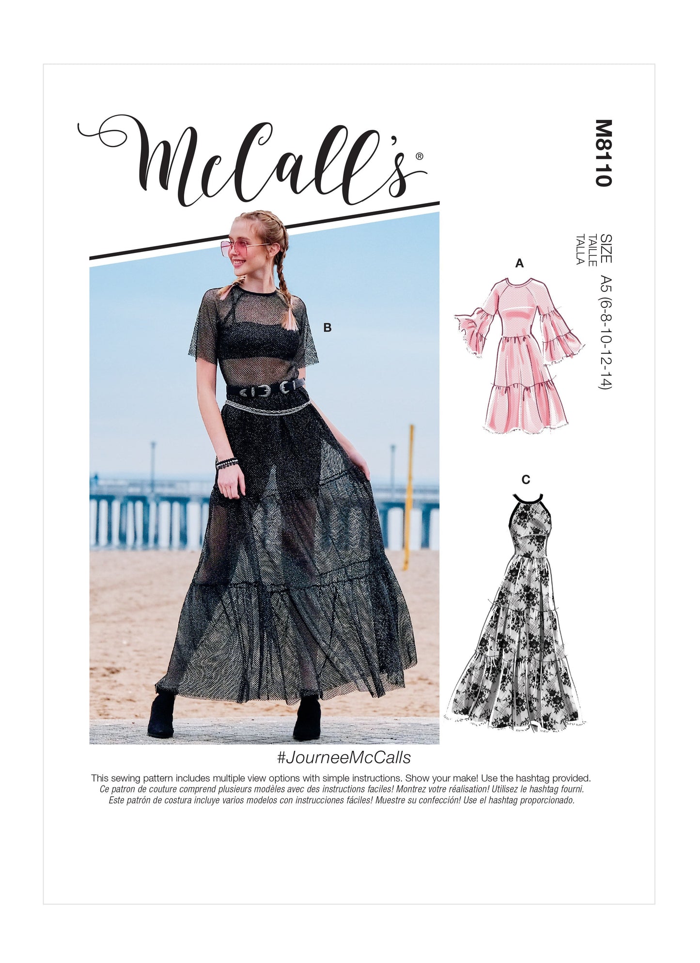 McCall's Pattern M8110 Misses' Dresses