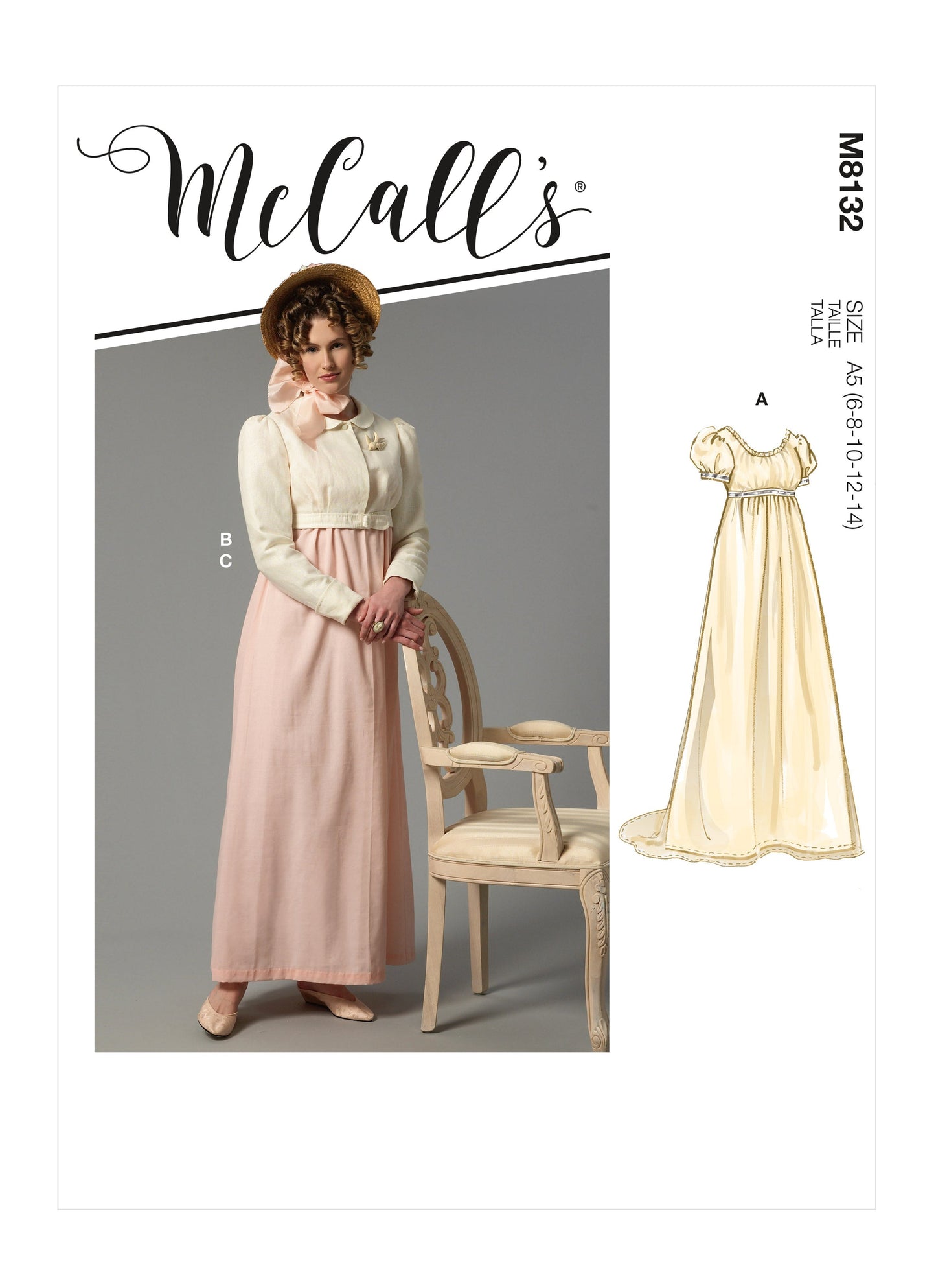 McCall's Pattern M8132 Misses' Costume